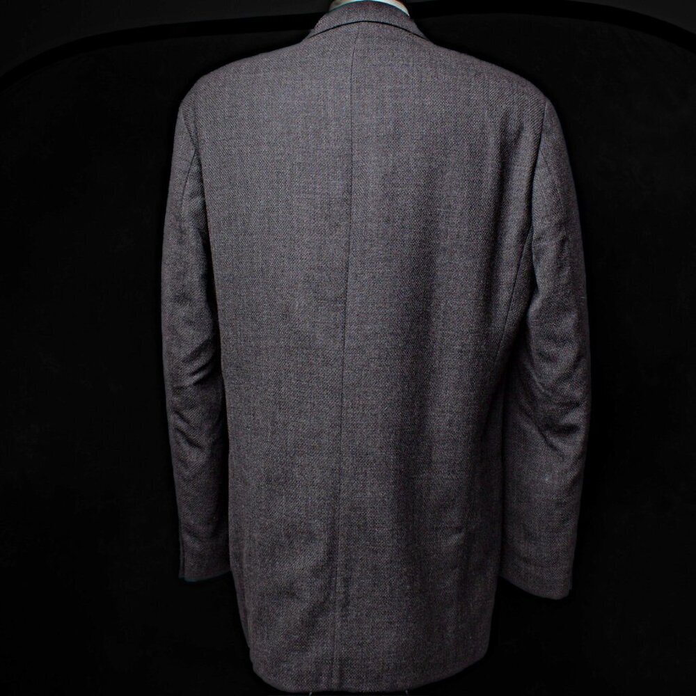 Mens Wool Blend Blazer | Hugo Boss | 44 L | Classic Fit Double-Breasted 3-Button - Picture 2 of 7